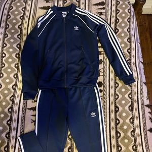 Women’s  XS Adidas Navy Blue Track Suit